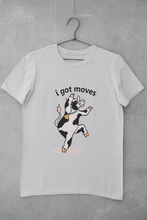 Load image into Gallery viewer, I Got Moves Women Half Sleeves T-shirt- KidsFashionVilla
