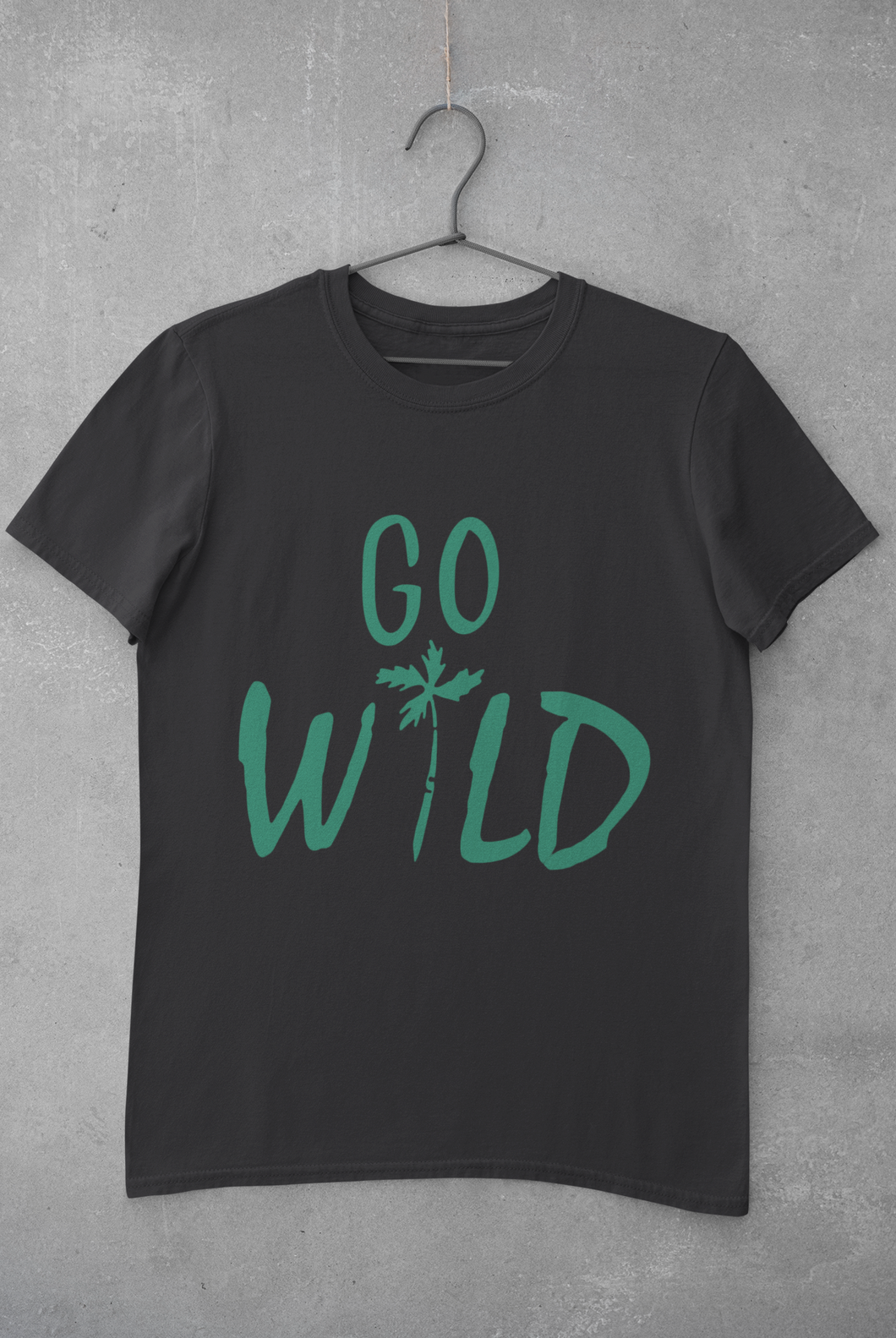 Go Wild Women Half Sleeves T-shirt- KidsFashionVilla