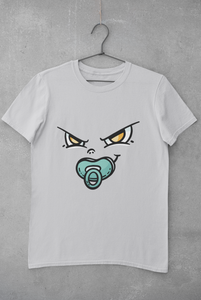 Baby Face Women Half Sleeves T-shirt- KidsFashionVilla