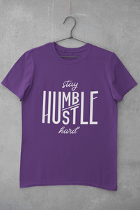 Stay Humble Women Half Sleeves T-shirt- KidsFashionVilla