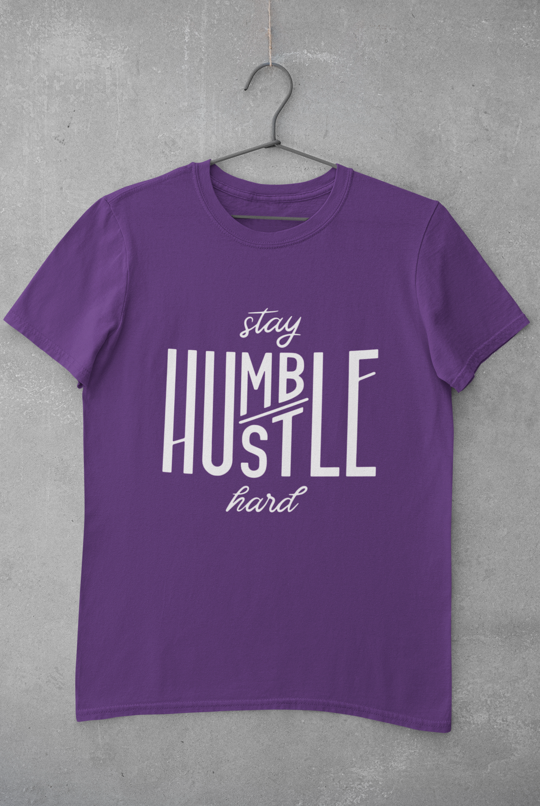 Stay Humble Women Half Sleeves T-shirt- KidsFashionVilla