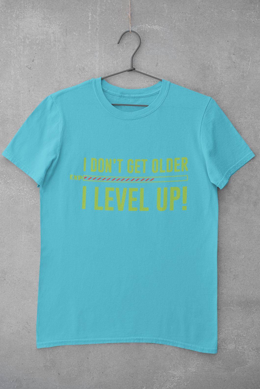 I Level Up Mens Half Sleeves T-shirt- KidsFashionVilla