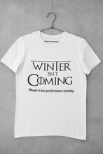 Load image into Gallery viewer, Winter Isnt coming Mens Half Sleeves T-shirt- KidsFashionVilla
