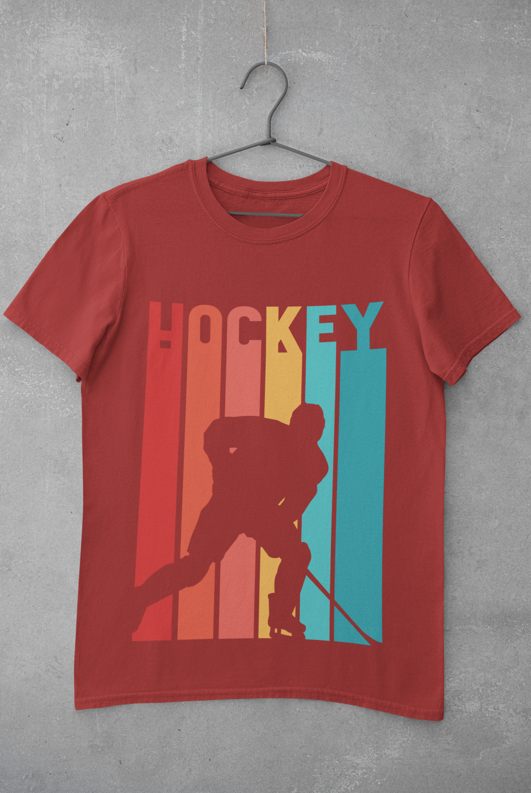 Hockey Mens Half Sleeves T-shirt- KidsFashionVilla