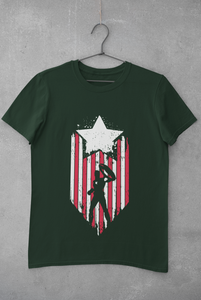 Captain America Web Series Women Half Sleeves T-shirt- KidsFashionVilla