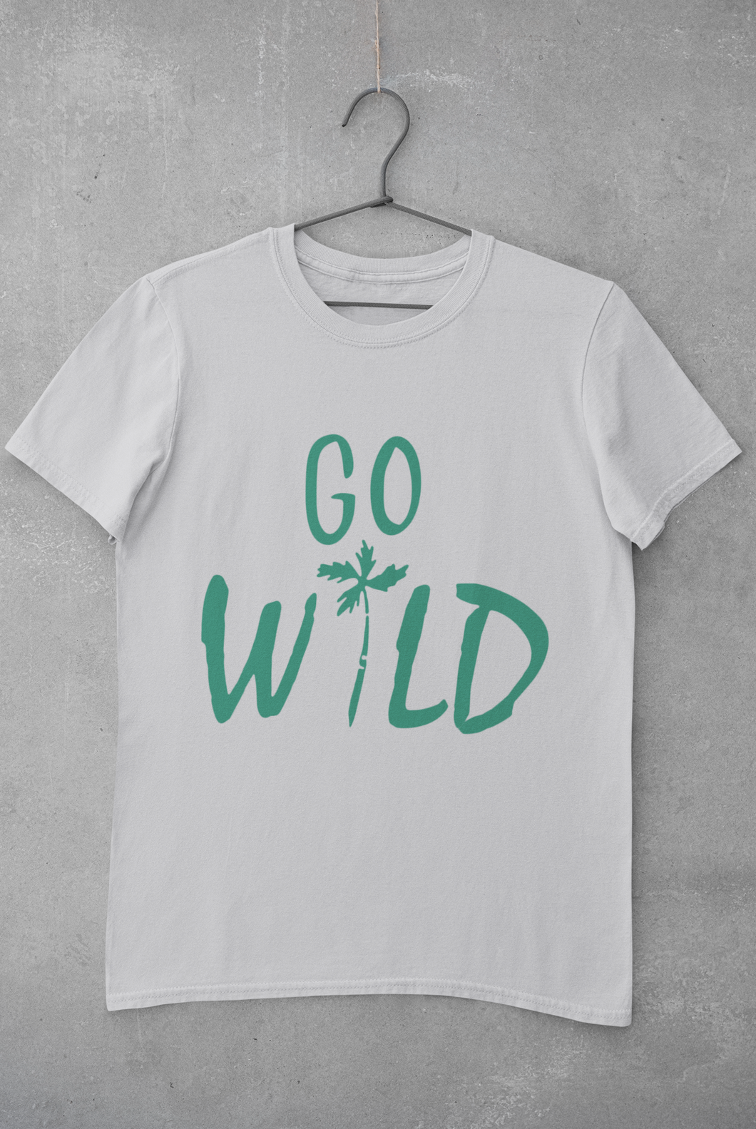 Go Wild Mens Half Sleeves T-shirt- KidsFashionVilla