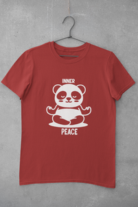 Inner Peace Women Half Sleeves T-shirt- KidsFashionVilla