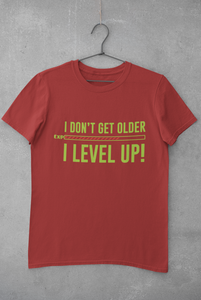 I Level Up Women Half Sleeves T-shirt- KidsFashionVilla