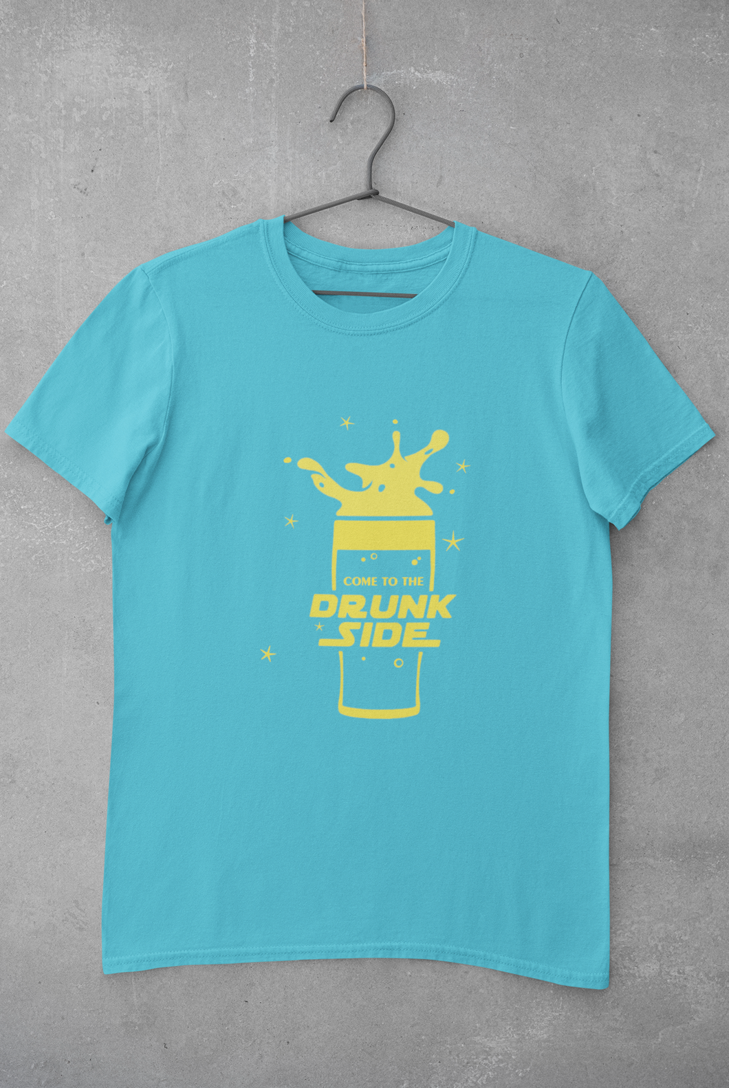 Drunk Mens Half Sleeves T-shirt- KidsFashionVilla