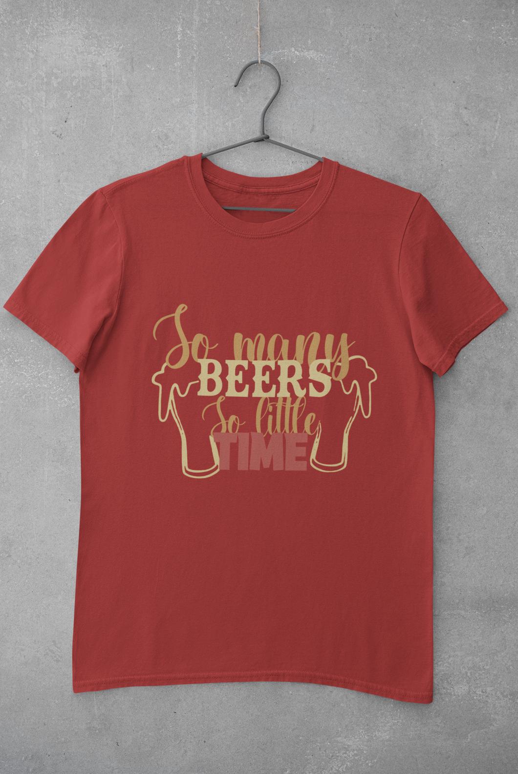 So Many Beers Women Half Sleeves T-shirt- KidsFashionVilla