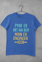 Load image into Gallery viewer, Pyaar Ek Art Hai Aur Main Ek Engineer Ho Women Half Sleeves T-shirt- KidsFashionVilla
