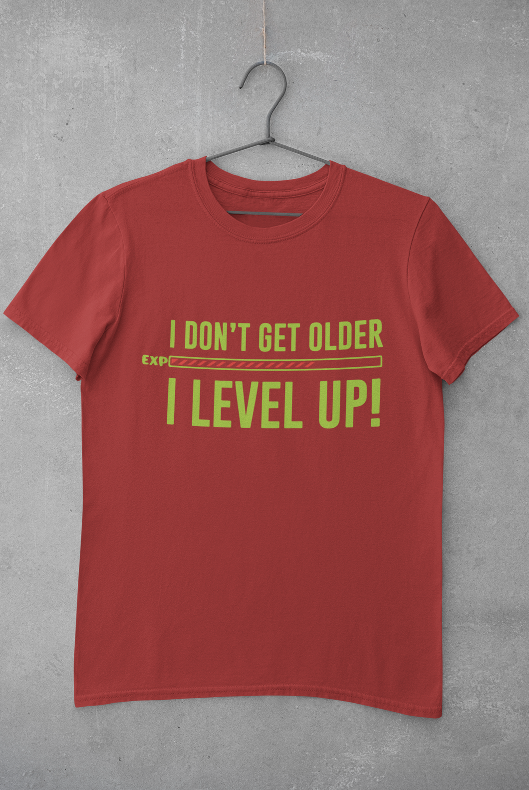 I Level Up Mens Half Sleeves T-shirt- KidsFashionVilla