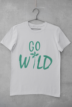 Load image into Gallery viewer, Go Wild Women Half Sleeves T-shirt- KidsFashionVilla
