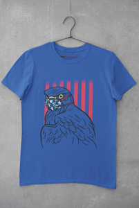 Eagle Women Half Sleeves T-shirt- KidsFashionVilla