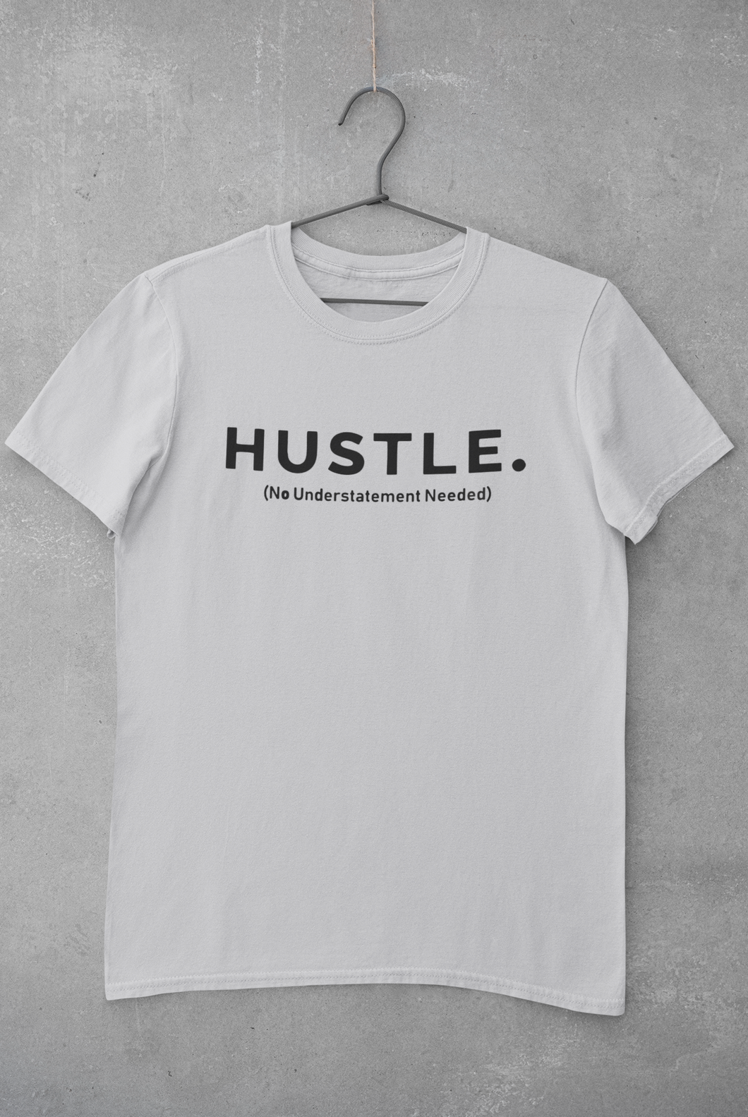 Hustle Mens Half Sleeves T-shirt- KidsFashionVilla