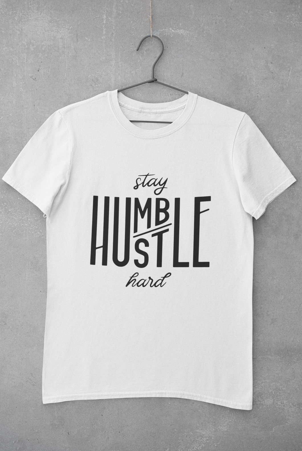 Stay Humble Women Half Sleeves T-shirt- KidsFashionVilla