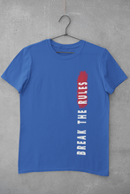 Load image into Gallery viewer, Break The Rules Women Half Sleeves T-shirt- KidsFashionVilla
