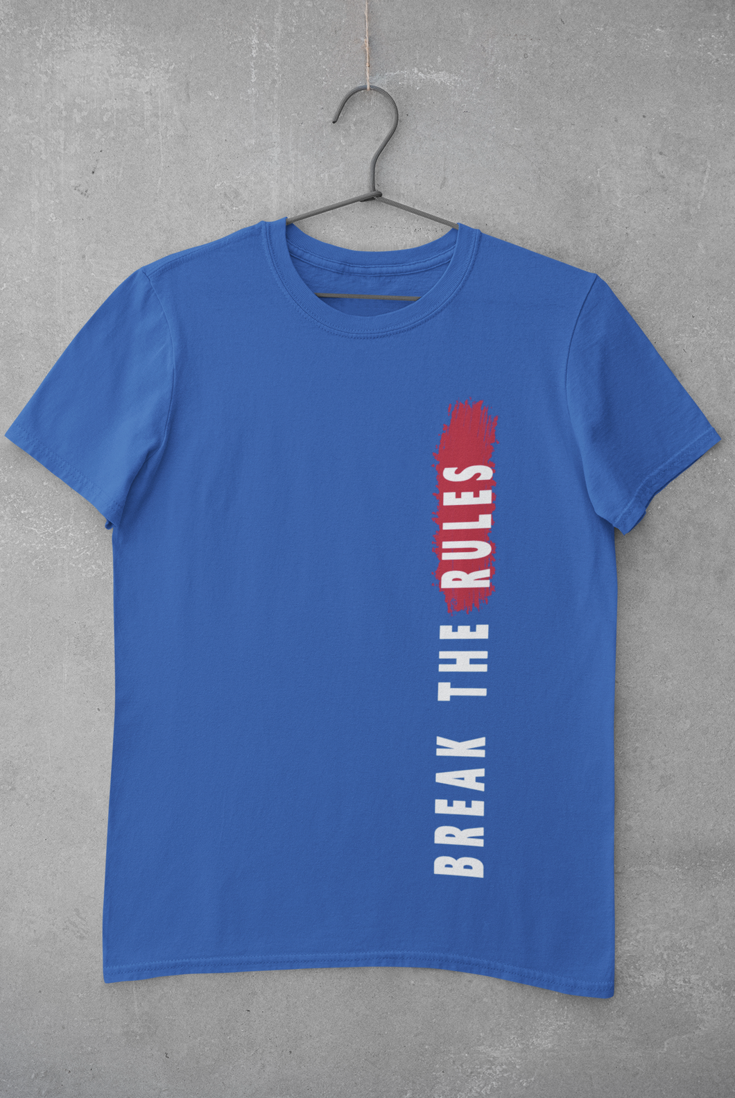 Break The Rules Women Half Sleeves T-shirt- KidsFashionVilla