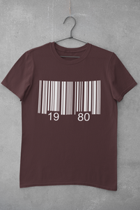 Bar Code Birthday Women Half Sleeves T-shirt- KidsFashionVilla