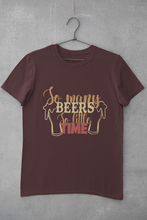 Load image into Gallery viewer, So Many Beers Women Half Sleeves T-shirt- KidsFashionVilla
