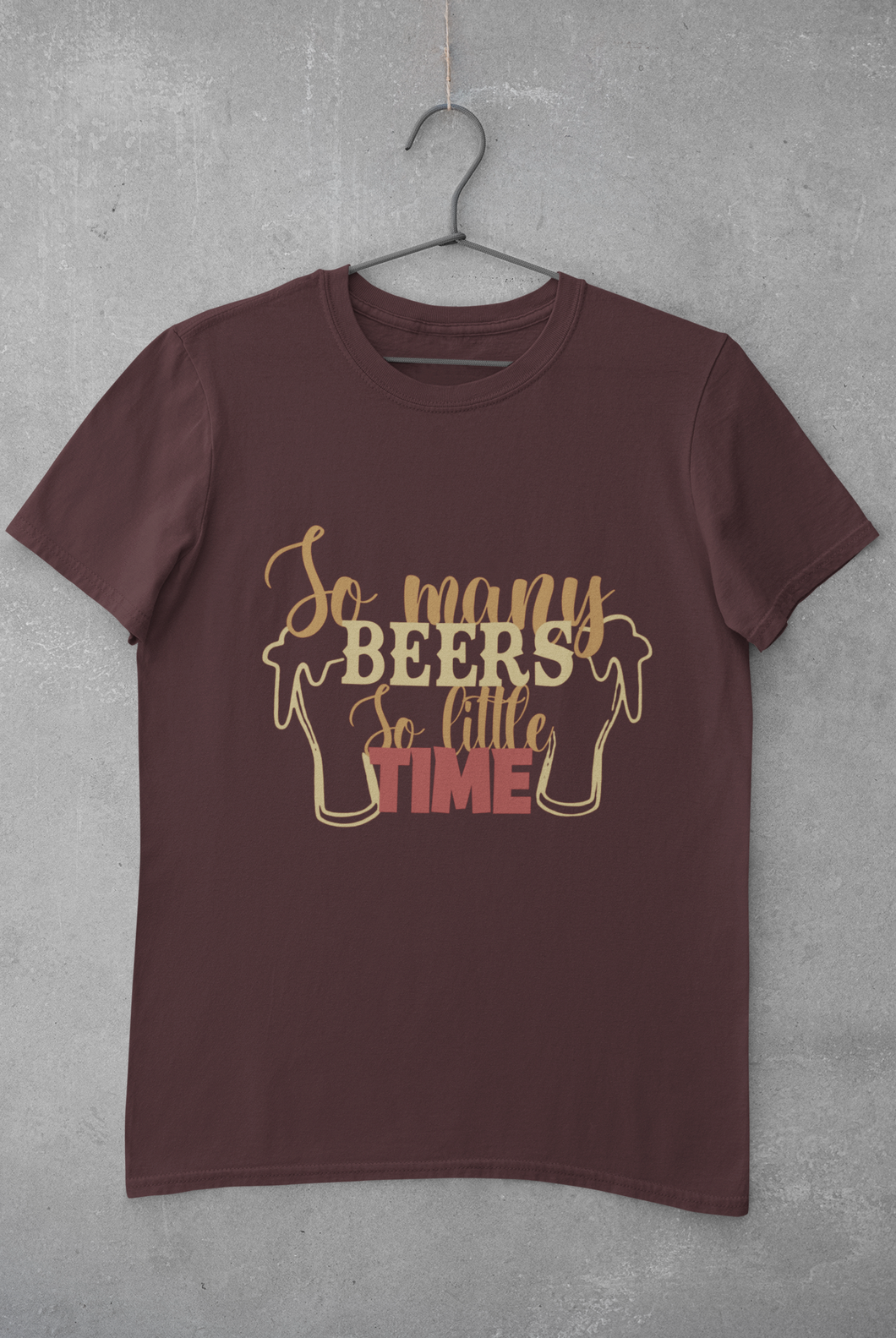 So Many Beers Women Half Sleeves T-shirt- KidsFashionVilla