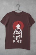 Load image into Gallery viewer, Goku Sun Anime Women Half Sleeves T-shirt- KidsFashionVilla
