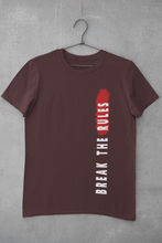 Load image into Gallery viewer, Break The Rules Women Half Sleeves T-shirt- KidsFashionVilla
