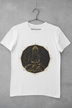 Load image into Gallery viewer, Buddha Gold Women Half Sleeves T-shirt- KidsFashionVilla
