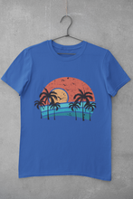 Load image into Gallery viewer, Sunset Women Half Sleeves T-shirt- KidsFashionVilla
