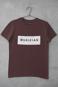 Musician Women Half Sleeves T-shirt- KidsFashionVilla