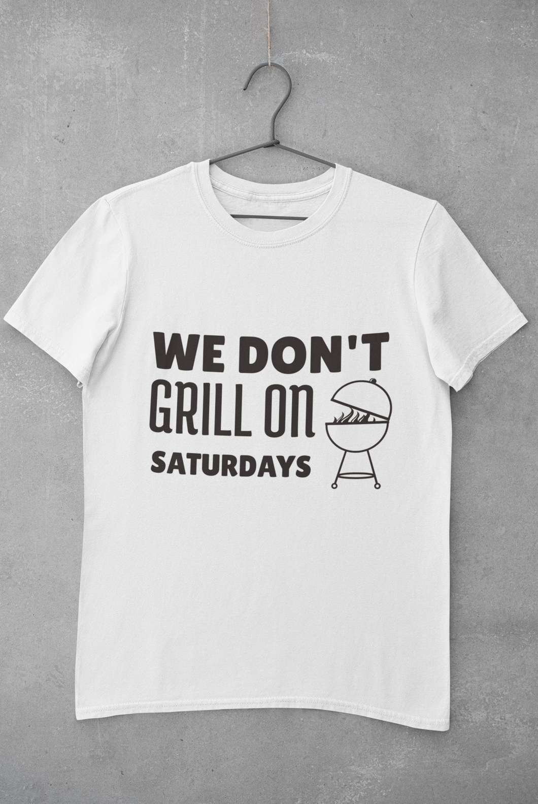 Grill Quote Mens Half Sleeves T-shirt- KidsFashionVilla