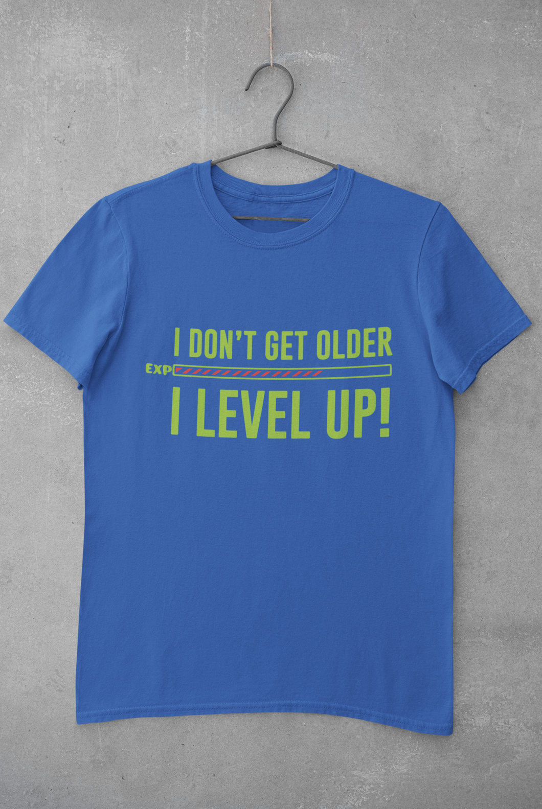 I Level Up Mens Half Sleeves T-shirt- KidsFashionVilla