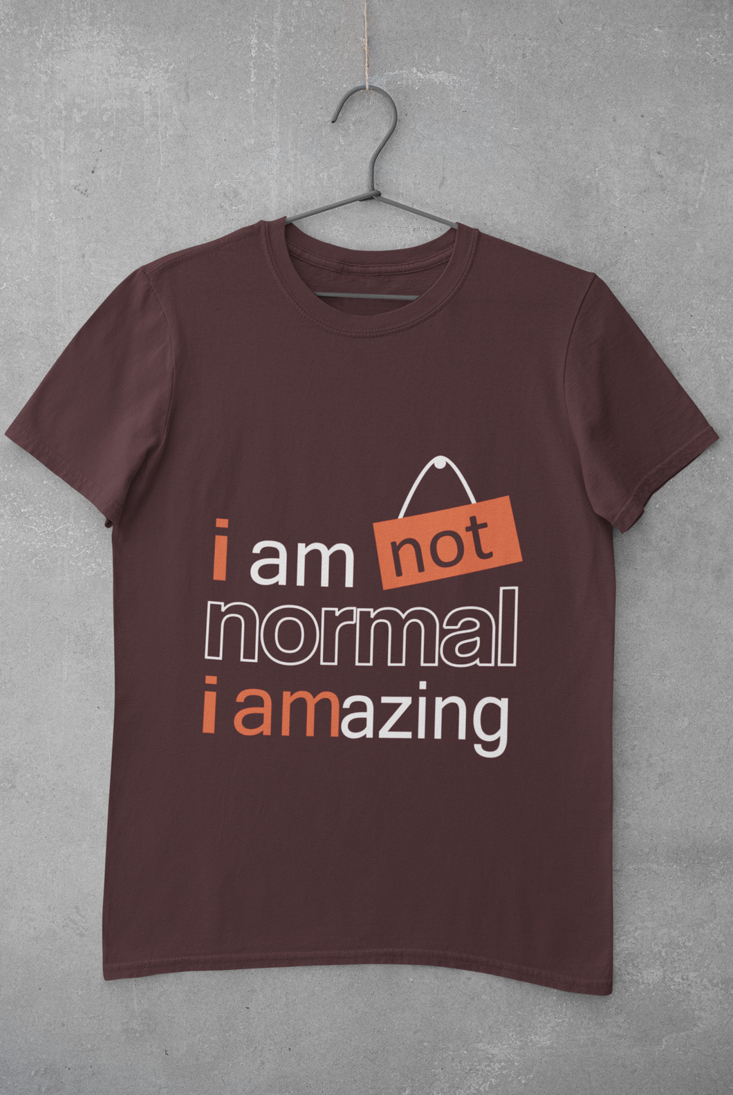 Not Normal Women Half Sleeves T-shirt- KidsFashionVilla