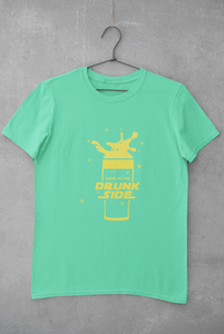 Drunk Women Half Sleeves T-shirt- KidsFashionVilla