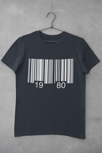 Bar Code Birthday Women Half Sleeves T-shirt- KidsFashionVilla