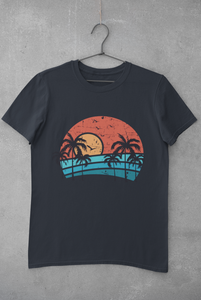 Sunset Women Half Sleeves T-shirt- KidsFashionVilla