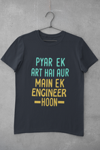 Load image into Gallery viewer, Pyaar Ek Art Hai Aur Main Ek Engineer Ho Women Half Sleeves T-shirt- KidsFashionVilla
