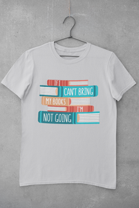 Books Mens Half Sleeves T-shirt- KidsFashionVilla