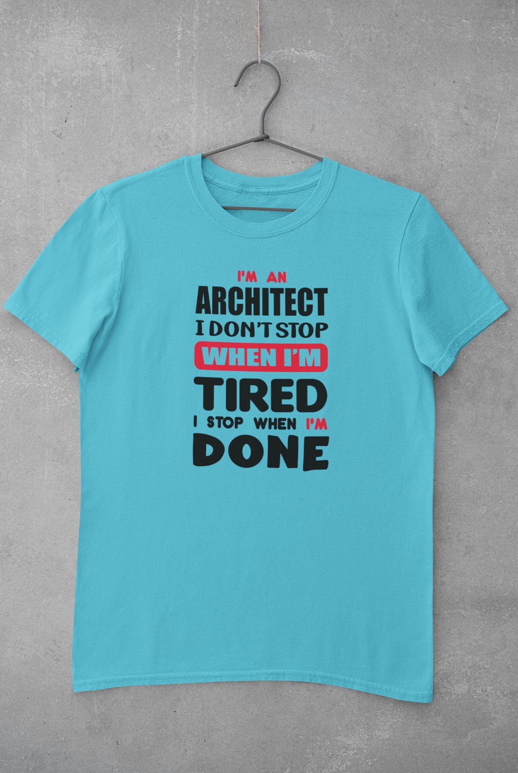 I Am Architect Profession Mens Half Sleeves T-shirt- KidsFashionVilla
