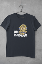 Load image into Gallery viewer, Om Ignoram Women Half Sleeves T-shirt- KidsFashionVilla
