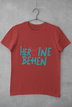 Load image into Gallery viewer, Heroine Behen Women Half Sleeves T-shirt- KidsFashionVilla
