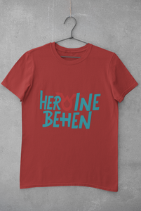 Heroine Behen Women Half Sleeves T-shirt- KidsFashionVilla