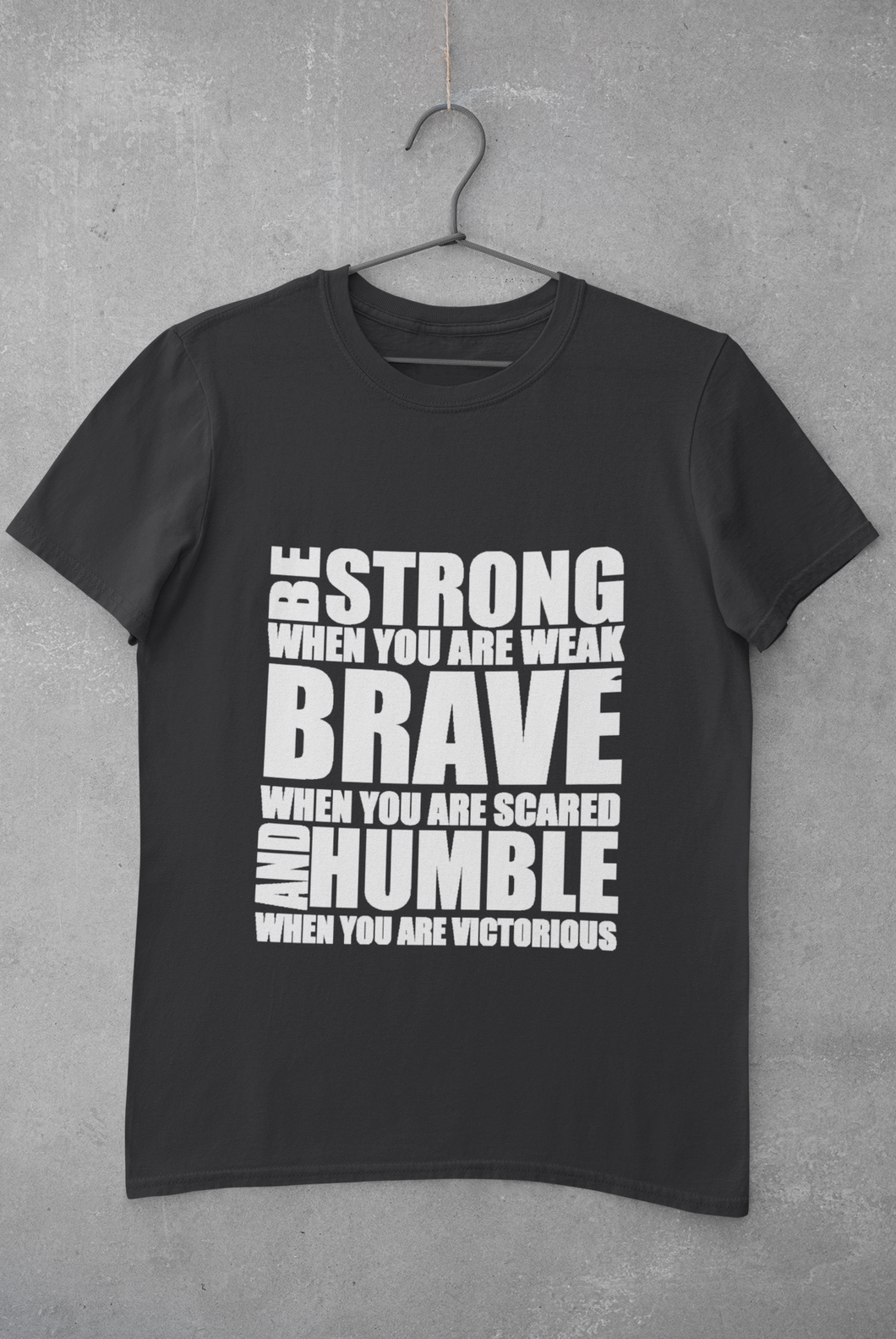 Be Strong Women Half Sleeves T-shirt- KidsFashionVilla