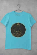 Load image into Gallery viewer, Buddha Gold Women Half Sleeves T-shirt- KidsFashionVilla

