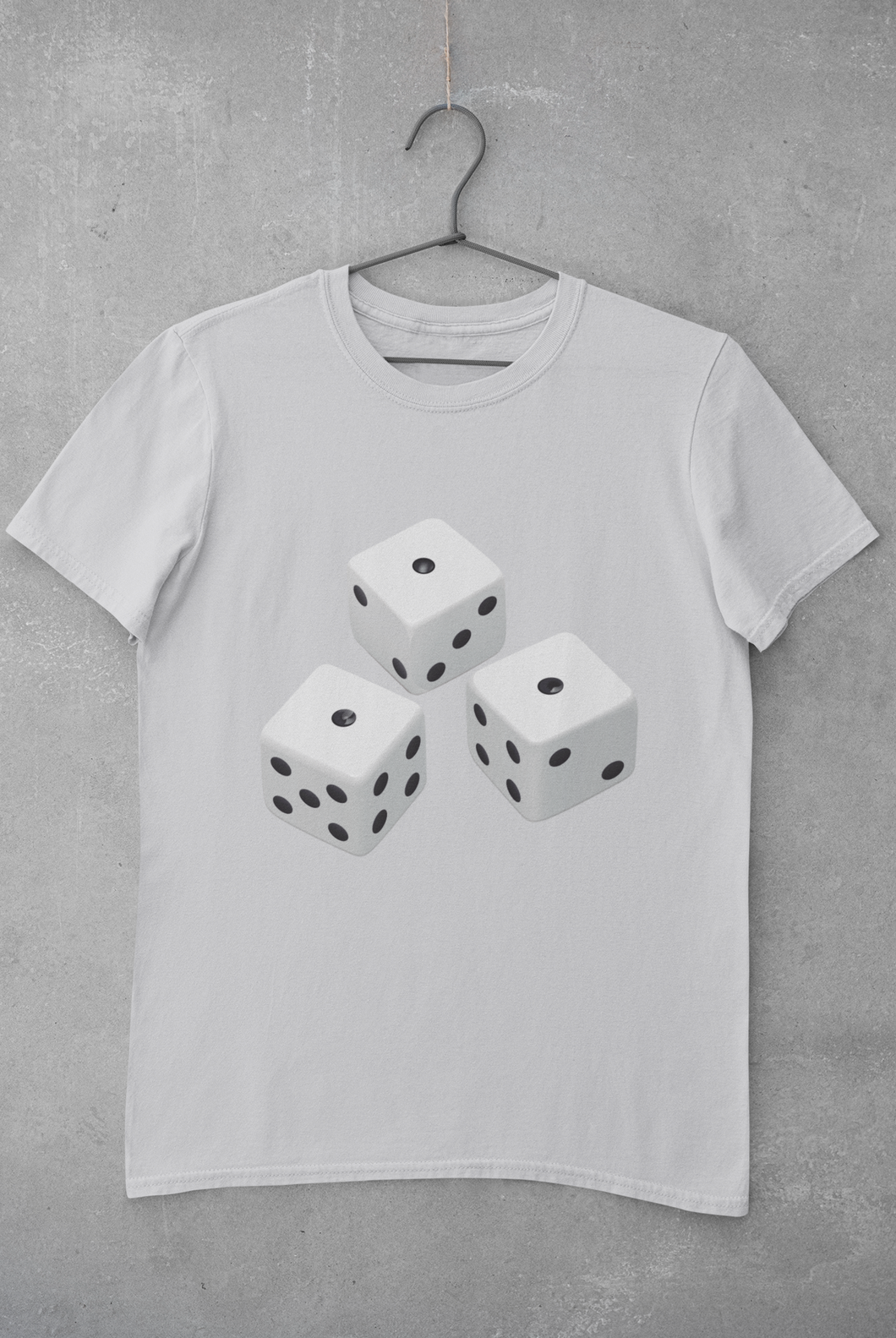 Dice Mens Half Sleeves T-shirt- KidsFashionVilla