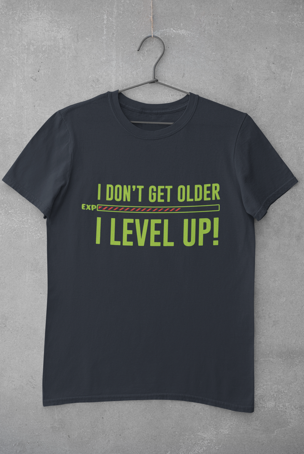 I Level Up Mens Half Sleeves T-shirt- KidsFashionVilla