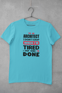 I Am Architect Profession Women Half Sleeves T-shirt- KidsFashionVilla