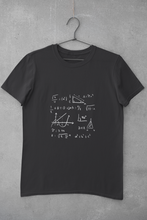 Load image into Gallery viewer, Math Formula Mens Half Sleeves T-shirt- KidsFashionVilla
