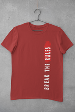 Load image into Gallery viewer, Break The Rules Women Half Sleeves T-shirt- KidsFashionVilla
