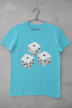 Load image into Gallery viewer, Dice Women Half Sleeves T-shirt- KidsFashionVilla
